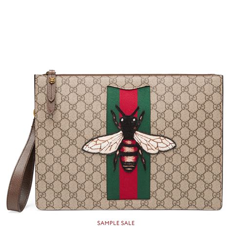 gucci con ape borsa|Borsa Gucci Padlock GG supreme con api .